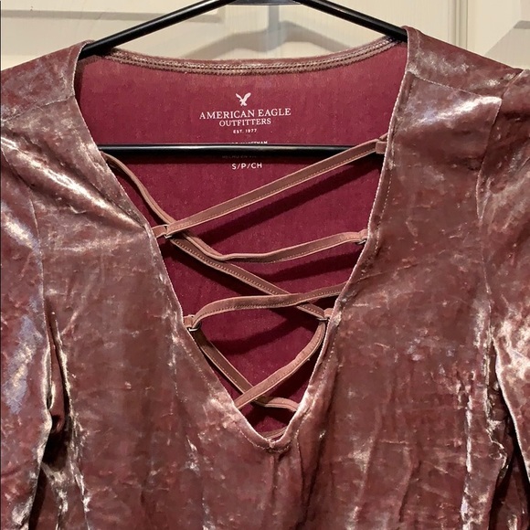 American Eagle Velvet t-shirt - Picture 2 of 2